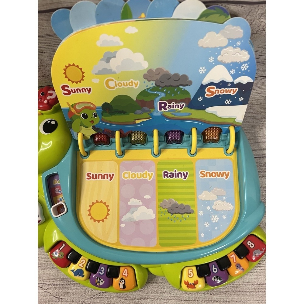 VTech Touch and Teach Sea Turtle Interactive Learning Book Tested And Works - Picture 10 of 14